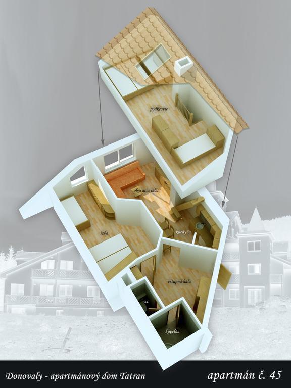 Apartmany Adam A Eva Donovaly Kamer foto