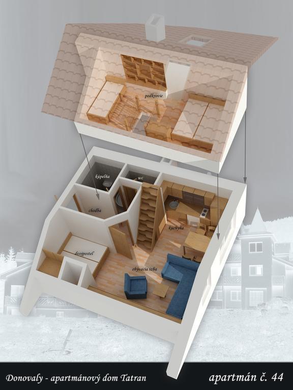 Apartmany Adam A Eva Donovaly Kamer foto